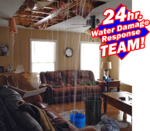 water damage response team