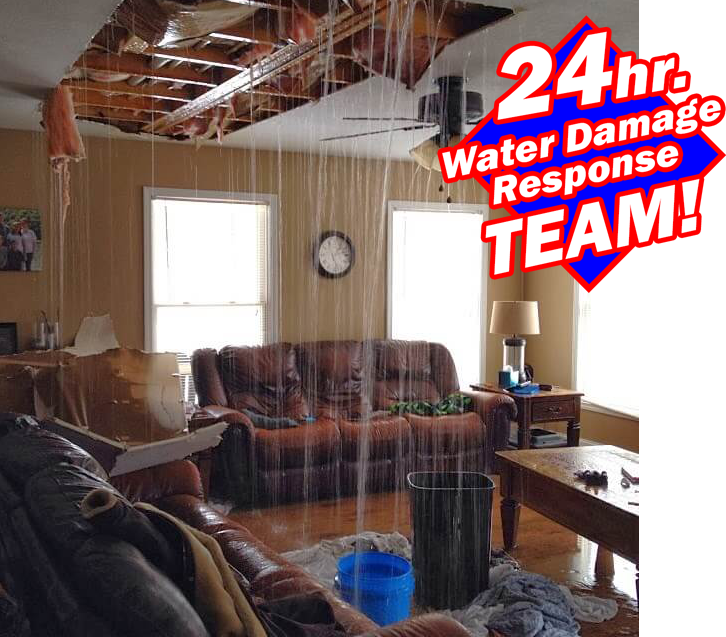 water damage response team