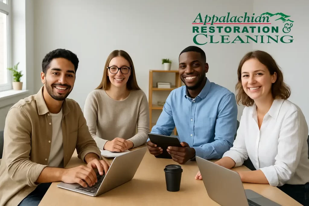 A cleaner office means a more productive office